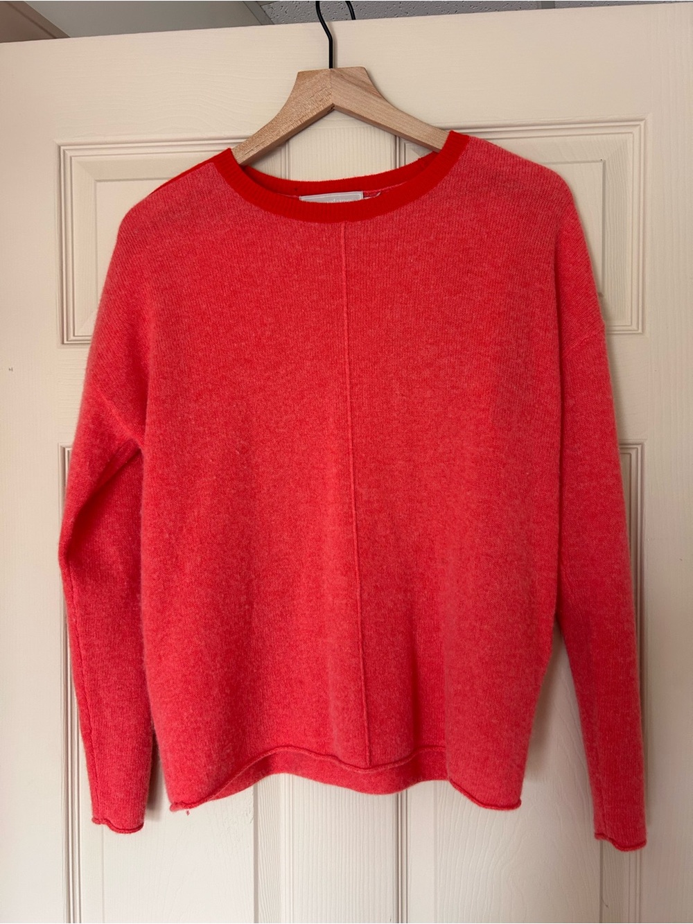 Vineyard Vines- Red Cashmere Crewneck Sweater